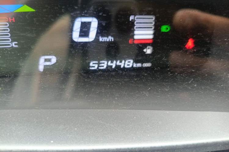 Used Geely Auto Vision X1 2017 1.3L Automatic Fun Edition Odometer Close Up