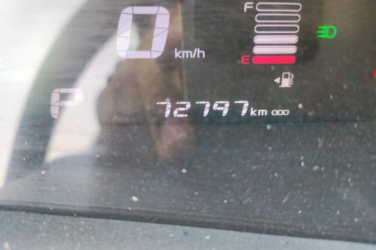 Used Geely Auto Vision X1 2017 1.3L Automatic Player Edition Odometer Close Up