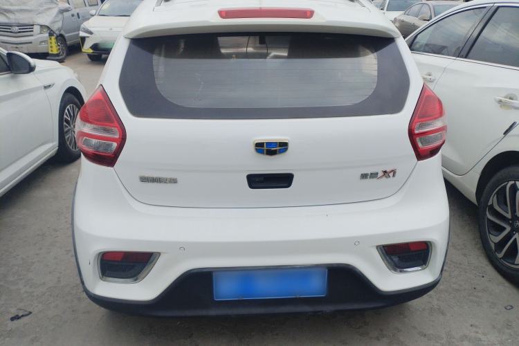 Used Geely Auto Vision X1 2017 1.3L Manual Frenzy Edition Rear