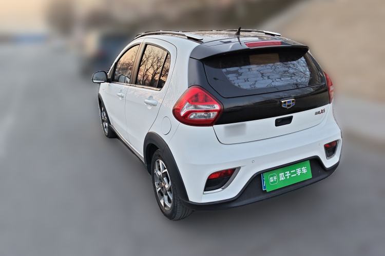 Used Geely Auto Vision X1 2017 1.3L Automatic Fun Edition Rear Left 45 Deg