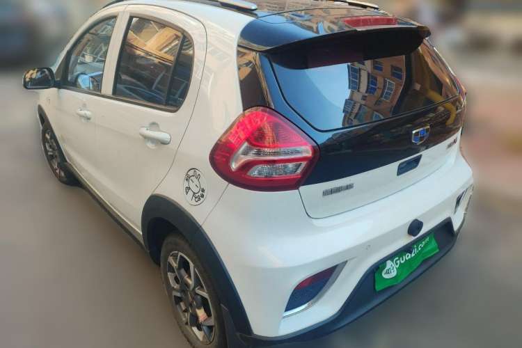 Used Geely Auto Vision X1 2017 1.3L Manual Frenzy Edition Rear Left 45 Deg