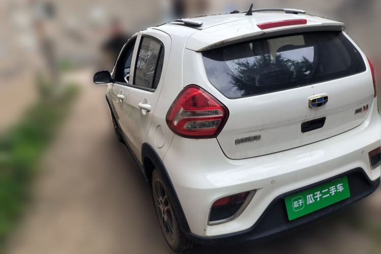 Used Geely Auto Vision X1 2017 1.3L Manual Frenzy Edition Rear Left 45 Deg