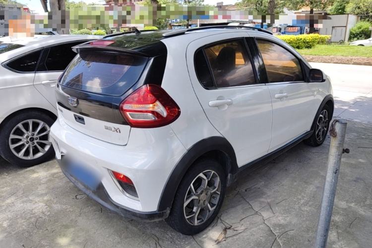 Used Geely Auto Vision X1 2017 1.3L Automatic Player Edition Rear Right 45 Deg