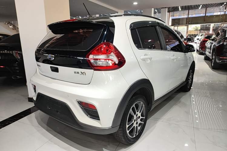 Used Geely Auto Vision X1 2017 1.3L Automatic Player Edition Rear Right 45 Deg