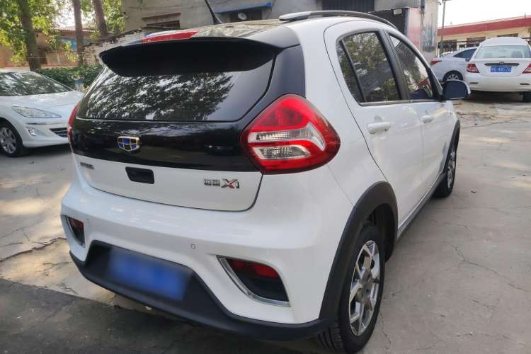 Used Geely Auto Vision X1 2017 1.3L Automatic Player Edition Rear Right 45 Deg
