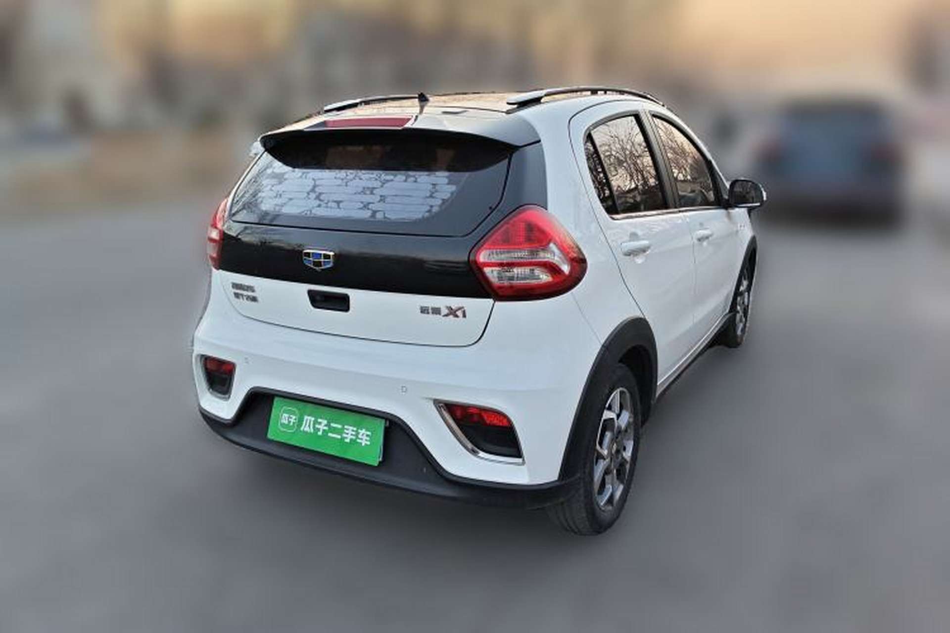 Used Geely Auto Vision X1 2017 1.3L Automatic Fun Edition Rear Right 45 Deg