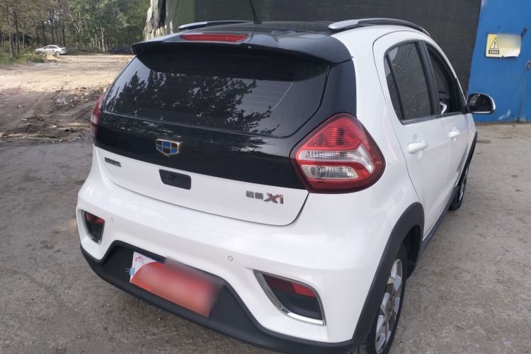 Used Geely Auto Vision X1 2017 1.3L Automatic Player Edition Rear Right 45 Deg