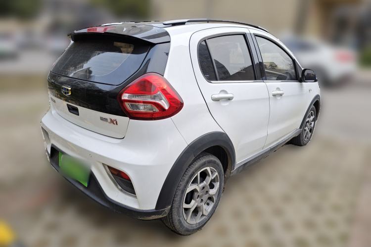 Used Geely Auto Vision X1 2017 1.3L Automatic Fun Edition Rear Right 45 Deg