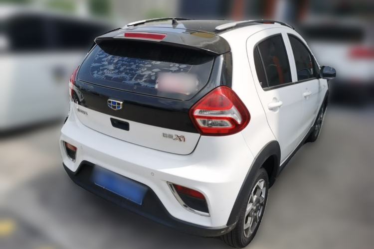 Used Geely Auto Vision X1 2017 1.3L Manual Frenzy Edition Rear Right 45 Deg