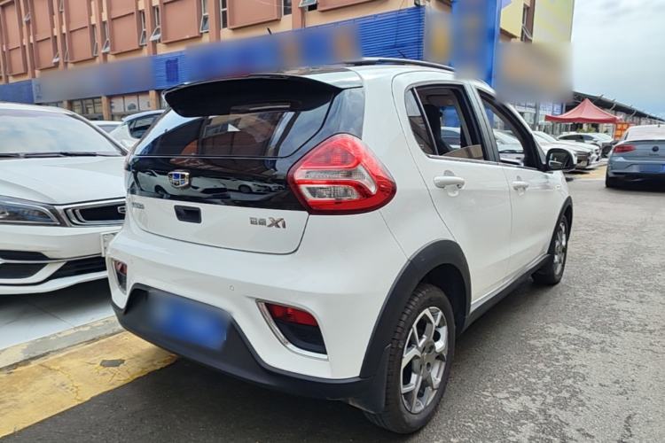 Used Geely Auto Vision X1 2017 1.3L Automatic Fun Edition Rear Right 45 Deg