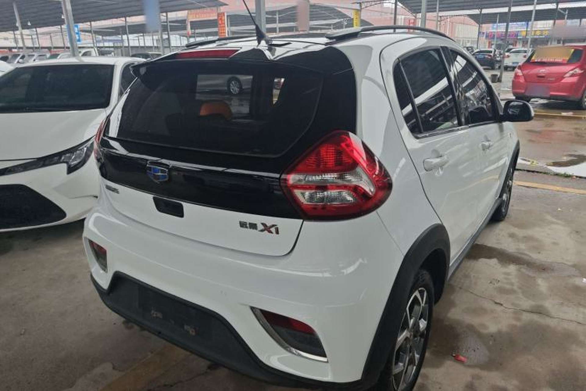 Used Geely Auto Vision X1 2017 1.3L Automatic Fun Edition Rear Right 45 Deg