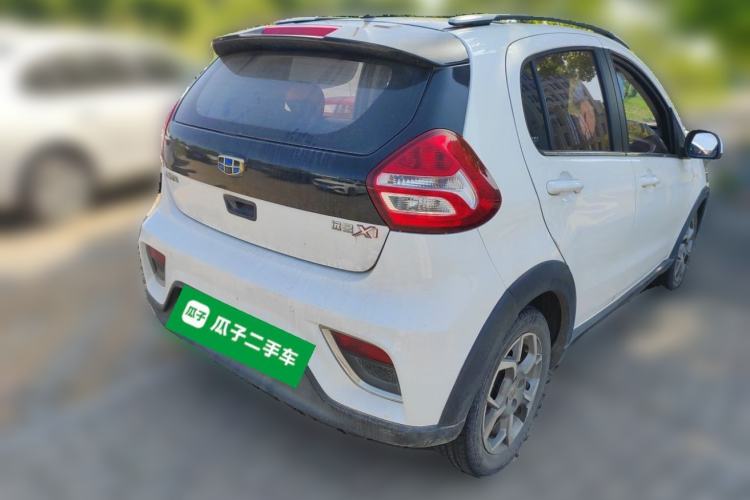 Used Geely Auto Vision X1 2017 1.3L Automatic Player Edition Rear Right 45 Deg