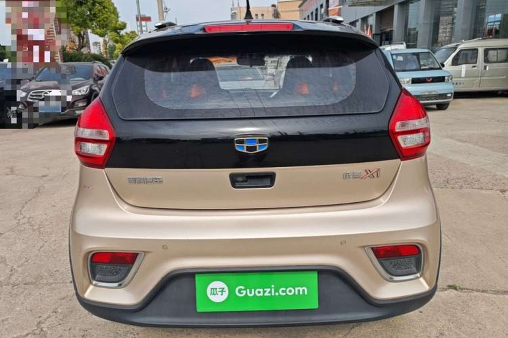 Used Geely Auto Vision X1 2017 1.3L Automatic Player Edition Rear