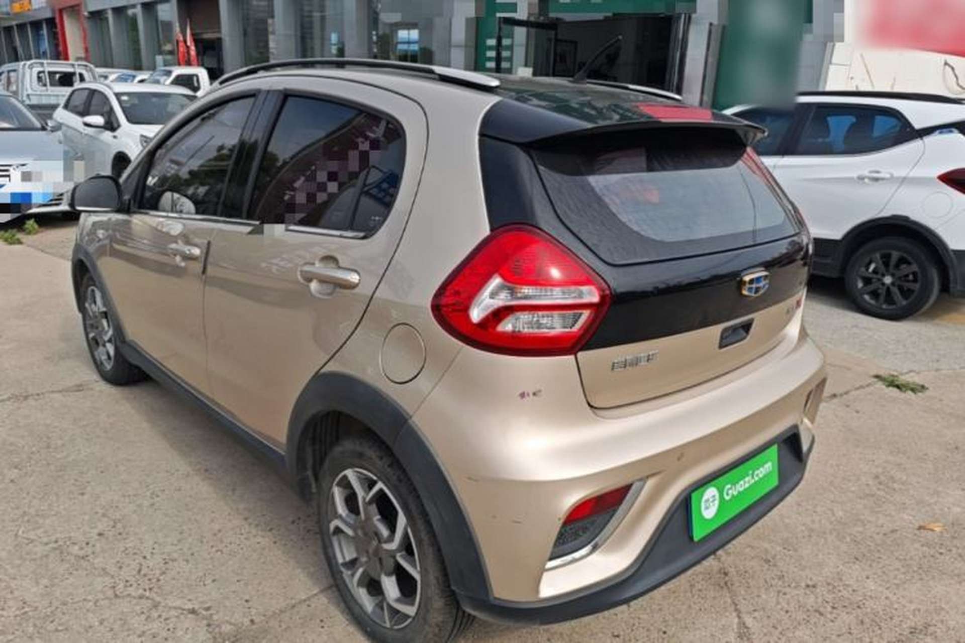 Used Geely Auto Vision X1 2017 1.3L Automatic Player Edition Rear Left 45 Deg