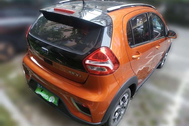 Used Geely Auto Vision X1 2017 1.3L Automatic Player Edition Rear Right 45 Deg