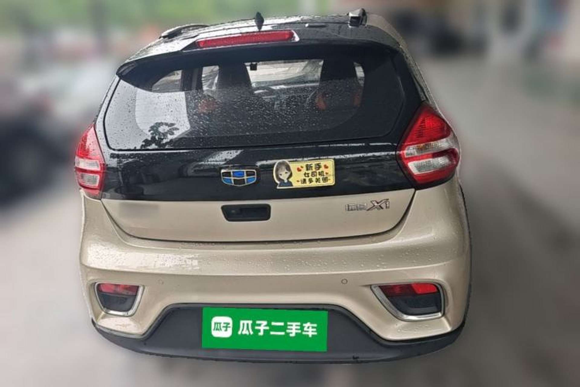 Used Geely Auto Vision X1 2017 1.3L Automatic Fun Edition Rear