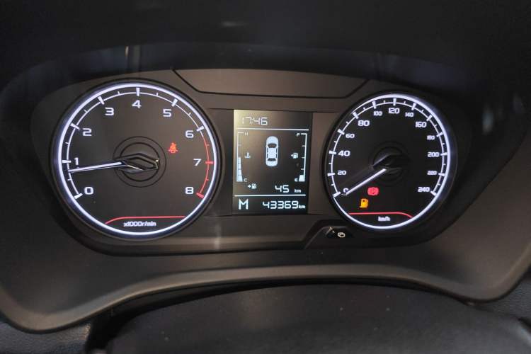 Used Geely Auto Vision X3 2021 PRO 1.5L Manual Elite Model Instrument Cluster