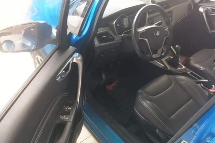 Used Geely Auto Vision X3 2017 1.5L Manual Luxury Model Driver Seat