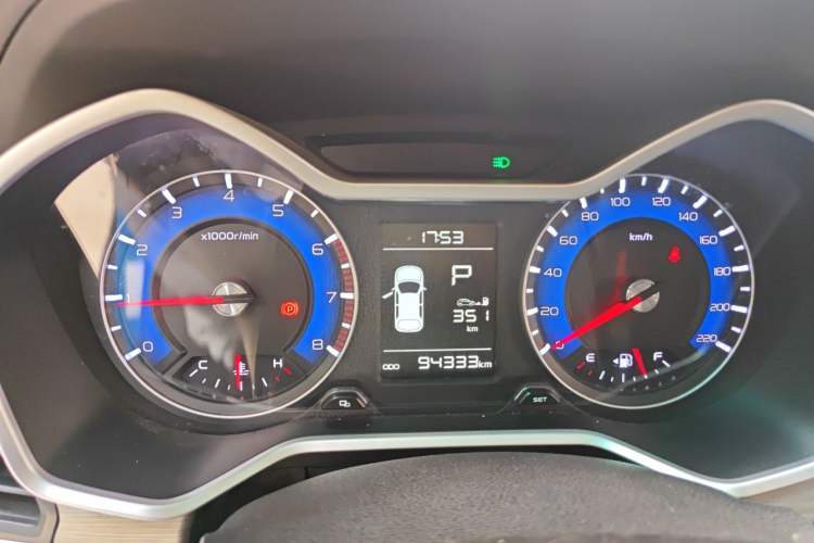 Used Geely Auto Vision X3 2017 1.5L Automatic Luxury Model Instrument Cluster