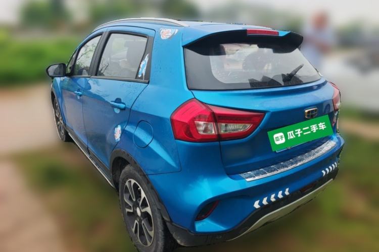 Used Geely Auto Vision X3 2017 1.5L Automatic Elite Model Rear Left 45 Deg