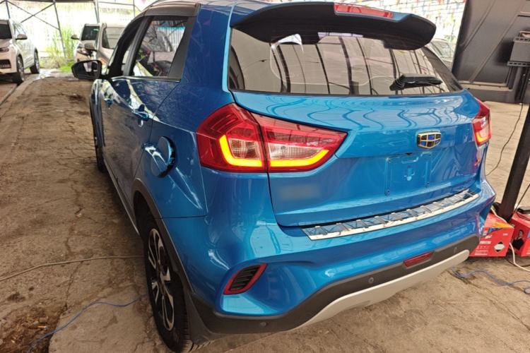 Used Geely Auto Vision X3 2017 1.5L Automatic Elite Model Rear Left 45 Deg