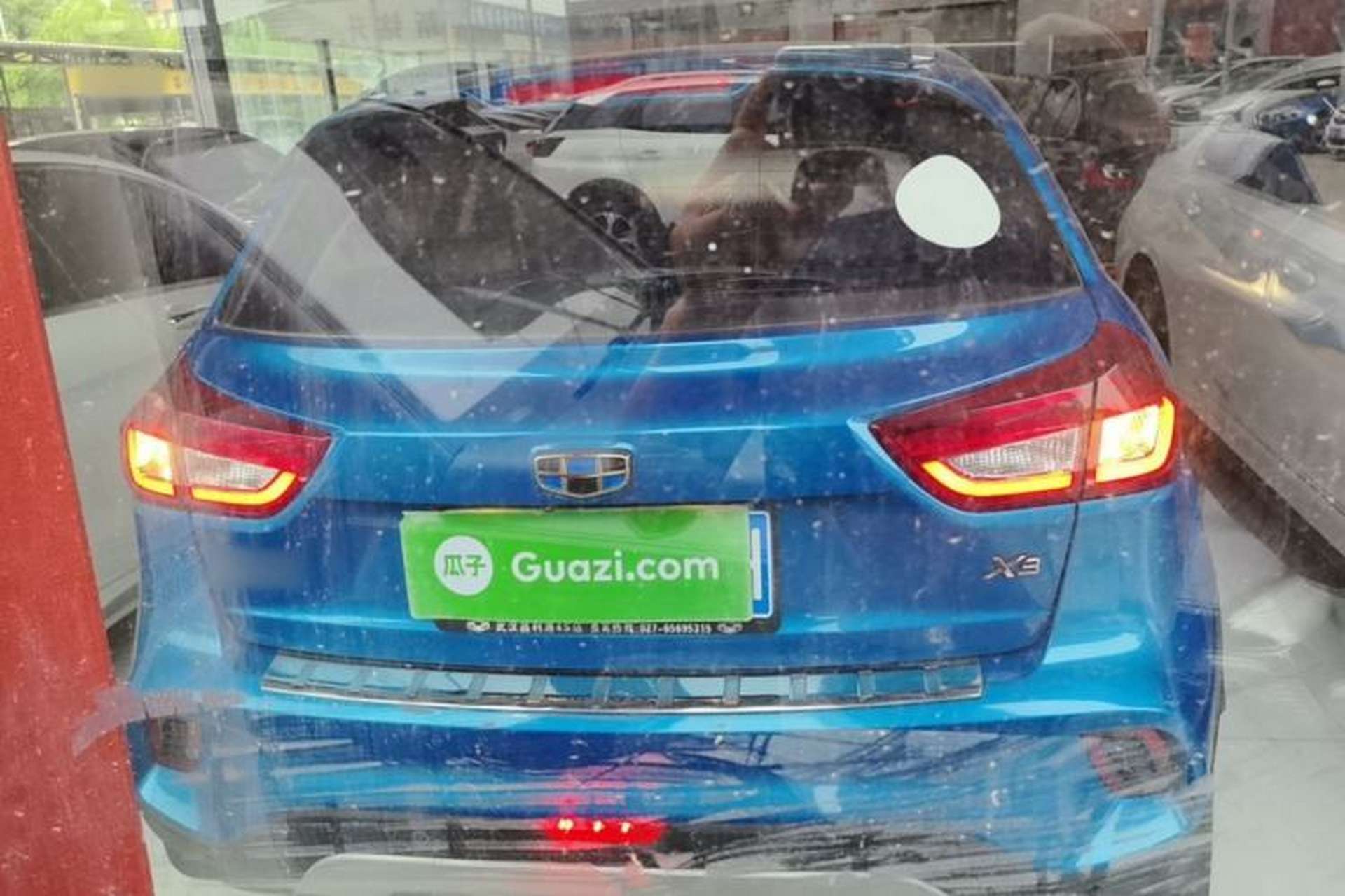 Used Geely Auto Vision X3 2017 1.5L Automatic Luxury Model Rear