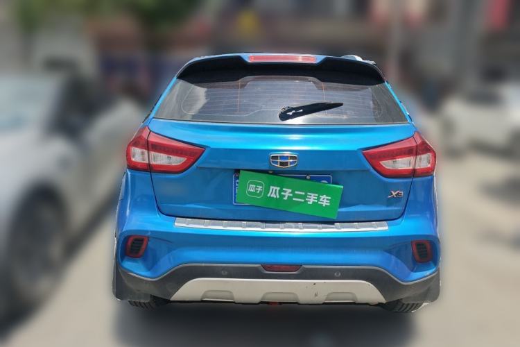 Used Geely Auto Vision X3 2017 1.5L Manual Elite Model Rear