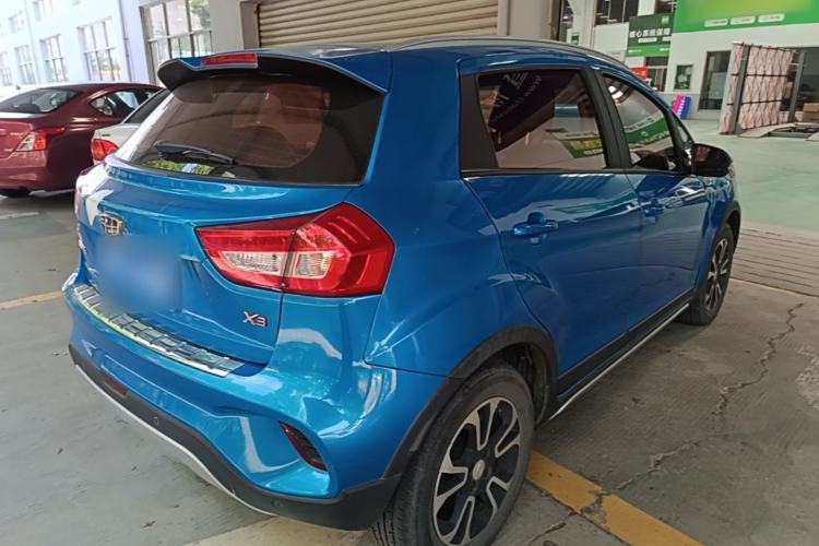Used Geely Auto Vision X3 2017 1.5L Automatic Elite Model Rear Right 45 Deg