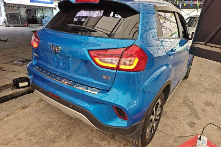 Used Geely Auto Vision X3 2017 1.5L Automatic Elite Model Rear Right 45 Deg