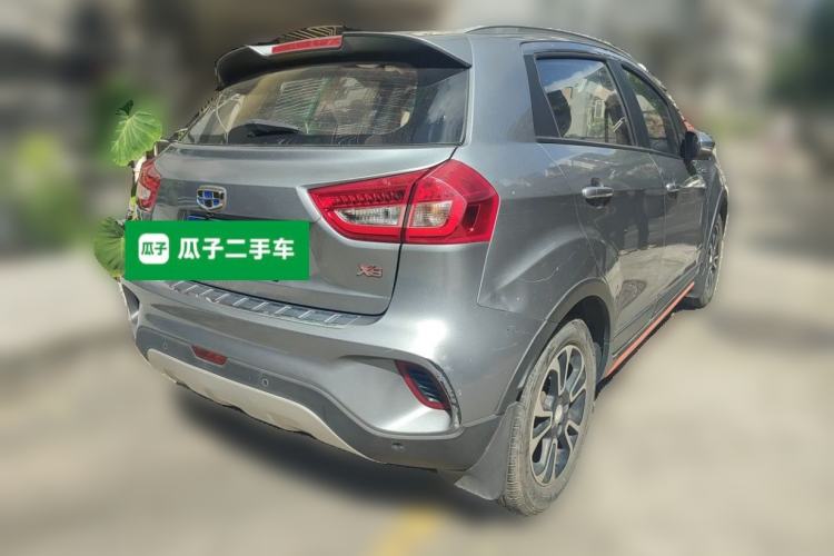 Used Geely Auto Vision X3 2017 1.5L Automatic Luxury Model Rear Right 45 Deg