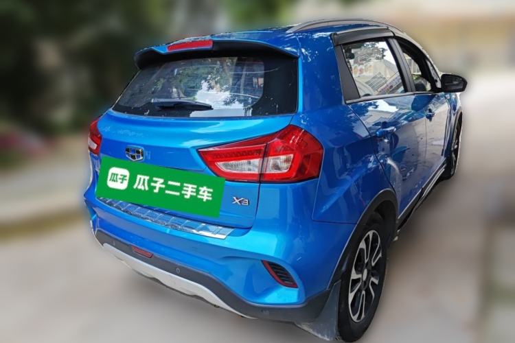 Used Geely Auto Vision X3 2017 1.5L Automatic Luxury Model Rear Right 45 Deg