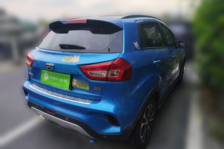 Used Geely Auto Vision X3 2017 1.5L Automatic Luxury Model Rear Right 45 Deg