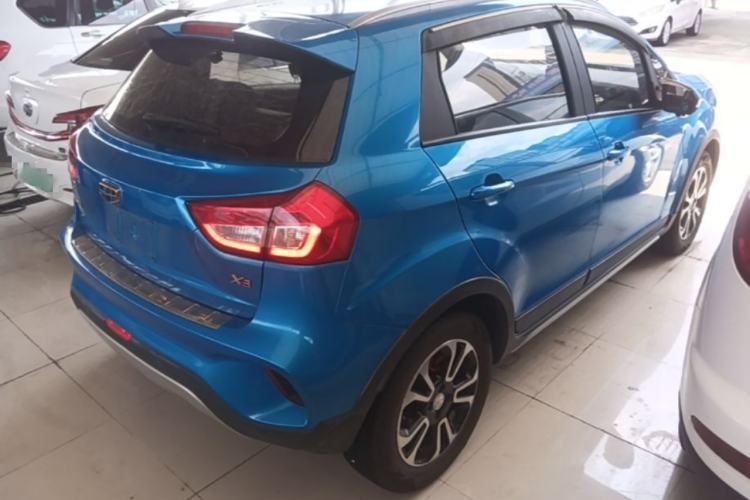 Used Geely Auto Vision X3 2017 1.5L Manual Luxury Model Rear Right 45 Deg