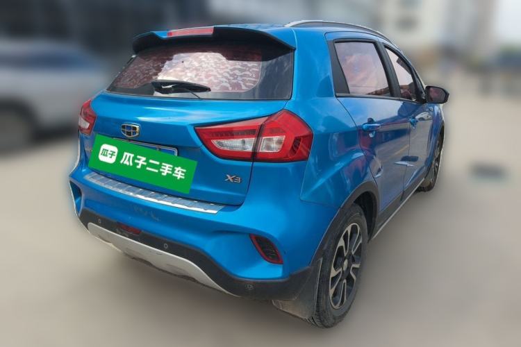 Used Geely Auto Vision X3 2017 1.5L Automatic Elite Model Rear Right 45 Deg