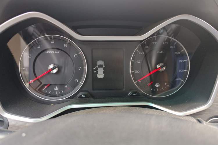 Used Geely Auto Vision X3 2017 1.5L Manual Elite Model Instrument Cluster