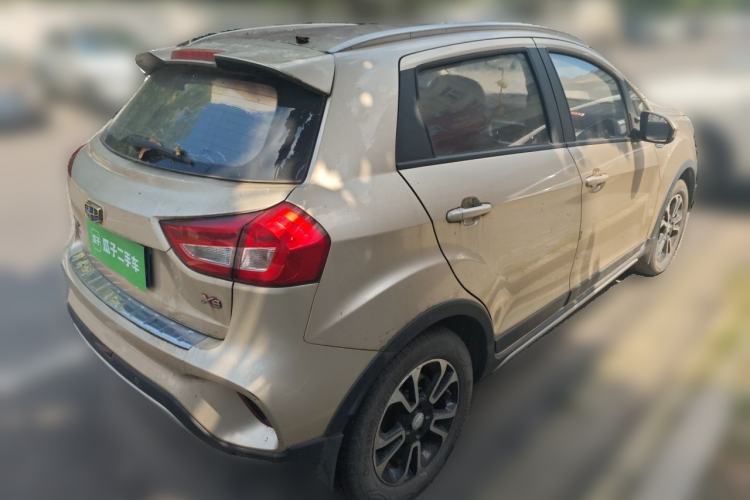 Used Geely Auto Vision X3 2017 1.5L Manual Elite Model Rear Right 45 Deg