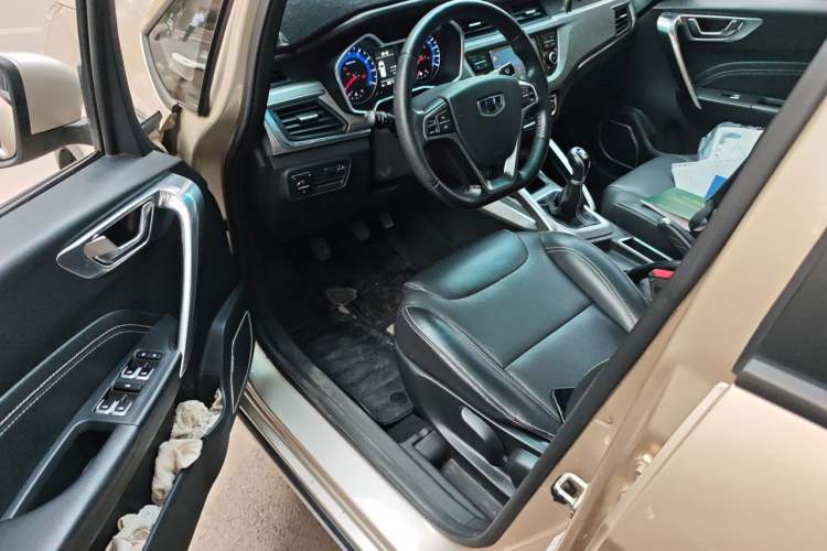 Used Geely Auto Vision X3 2017 1.5L Manual Luxury Model Driver Seat