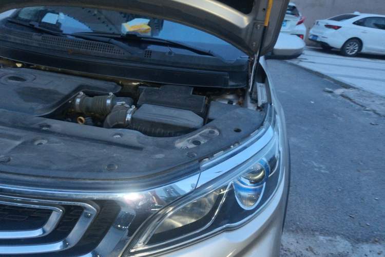 Used Geely Auto Vision X3 2017 1.5L Automatic Elite Model Engine Bay Left