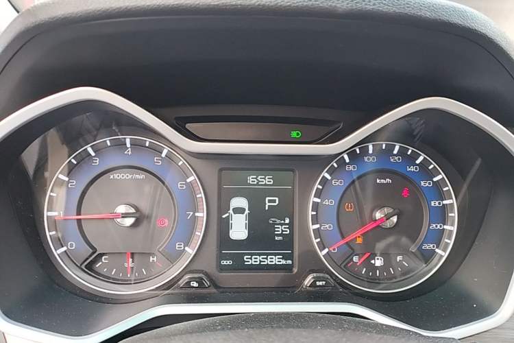 Used Geely Auto Vision X3 2017 1.5L Automatic Luxury Model Instrument Cluster