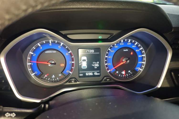 Used Geely Auto Vision X3 2017 1.5L Manual Elite Model Instrument Cluster