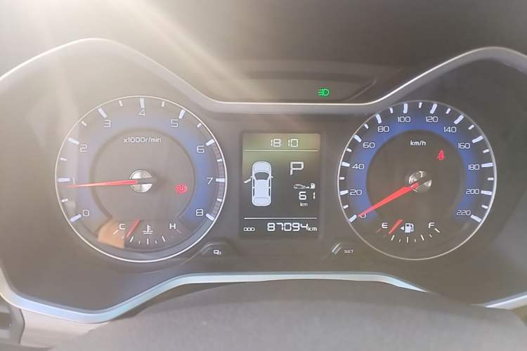 Used Geely Auto Vision X3 2017 1.5L Automatic Elite Model Instrument Cluster