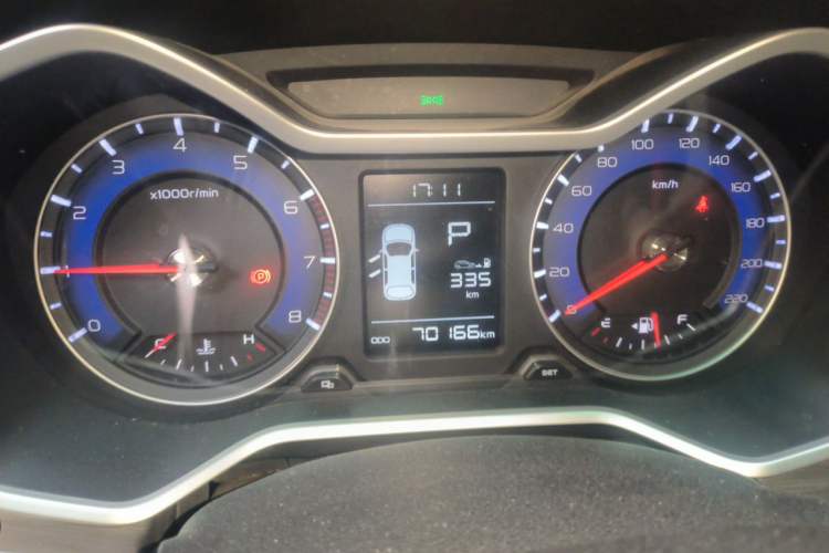 Used Geely Auto Vision X3 2017 1.5L Automatic Elite Model Instrument Cluster