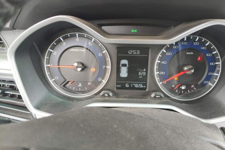 Used Geely Auto Vision X3 2017 1.5L Manual Luxury Model Instrument Cluster