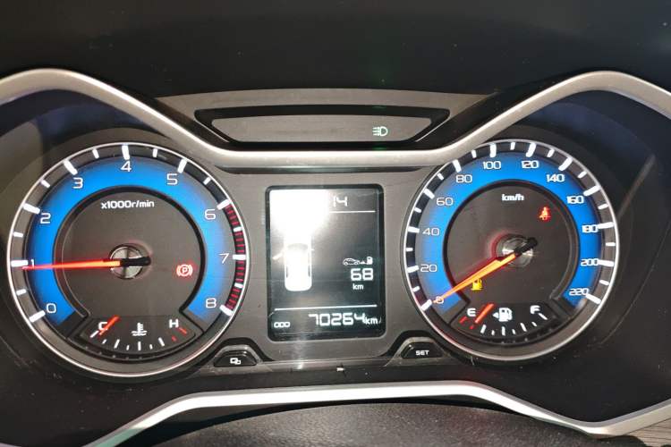 Used Geely Auto Vision X3 2017 1.5L Manual Elite Model Instrument Cluster