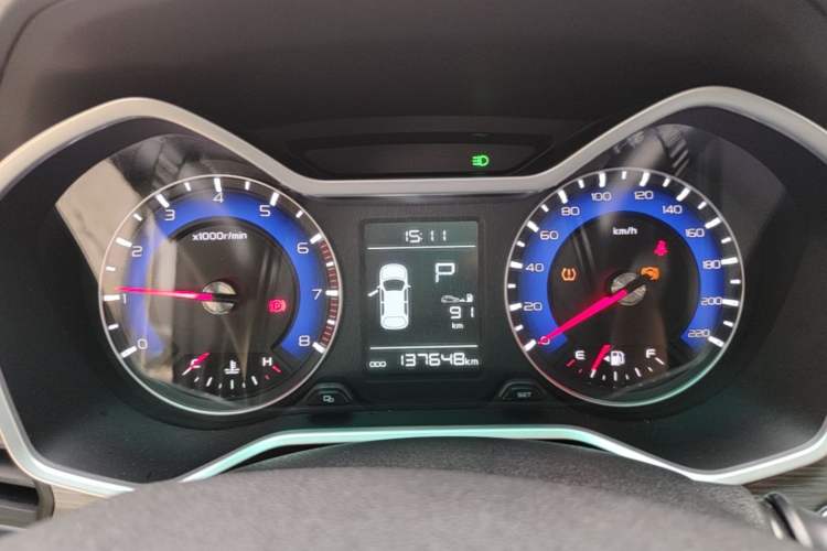 Used Geely Auto Vision X3 2017 1.5L Automatic Luxury Model Instrument Cluster