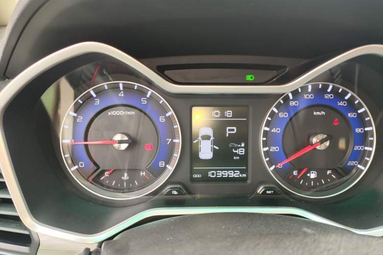 Used Geely Auto Vision X3 2017 1.5L Automatic Luxury Model Instrument Cluster