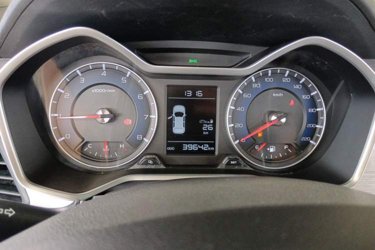 Used Geely Auto Vision X3 2017 1.5L Manual Luxury Model Instrument Cluster