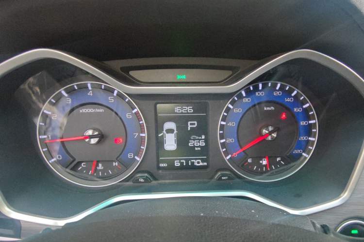 Used Geely Auto Vision X3 2017 1.5L Automatic Luxury Model Instrument Cluster