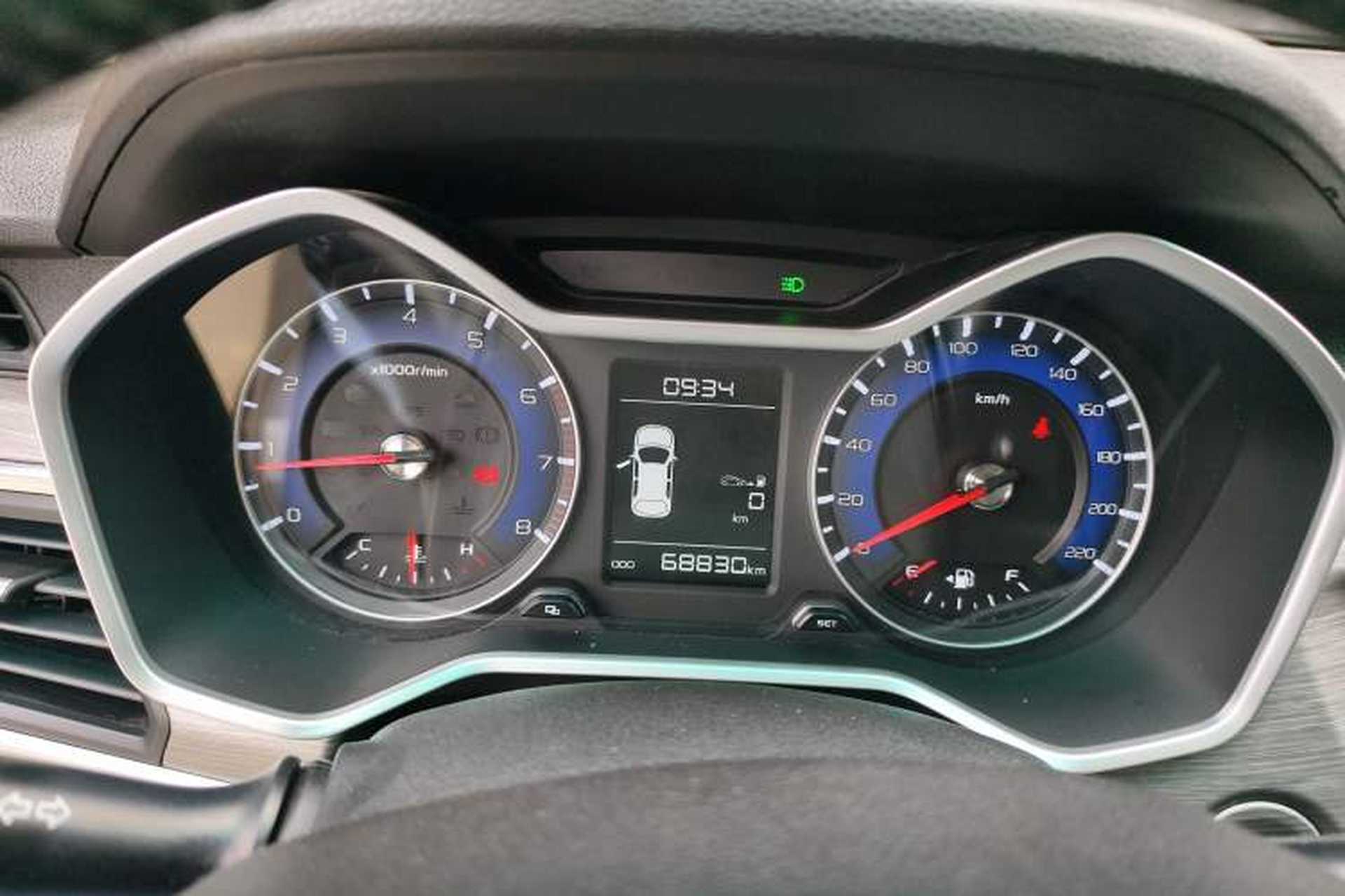 Used Geely Auto Vision X3 2017 1.5L Manual Luxury Model Instrument Cluster