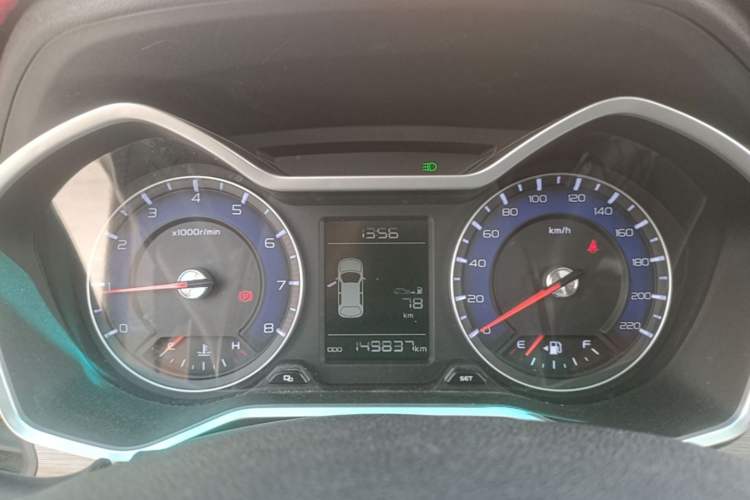 Used Geely Auto Vision X3 2017 1.5L Automatic Luxury Model Instrument Cluster